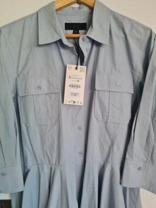 Vestido Zara Azul Tallas: L y XL