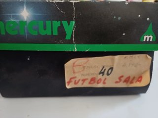 Zapatilla Mercury Negra y Morada