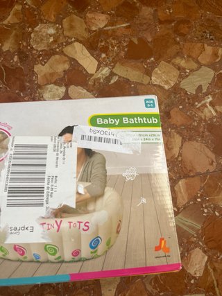 Bañera hinchable bebé