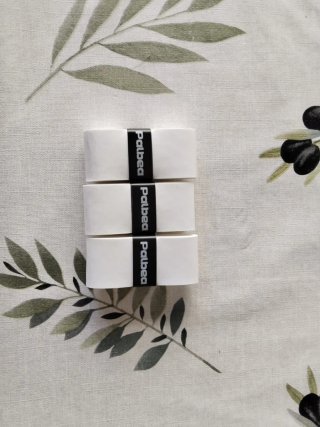 3 Overgrips Palbea Blancos