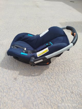 Silla de coche para bebé azul