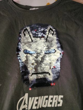 Camiseta Zara Avengers Talla 9 Años