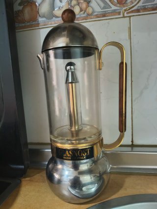 Cafetera Italiana G.A.T. Glasnost (Años 80)