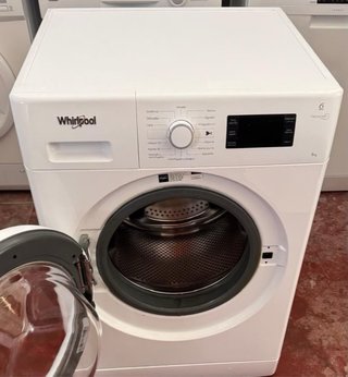 LAVADORA WHIRPOOL DE 8 KILOS BLANCO