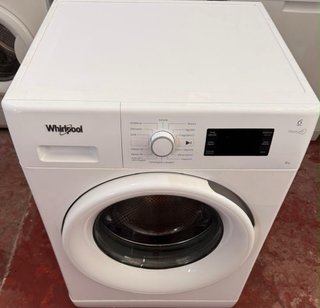 LAVADORA WHIRPOOL DE 8 KILOS BLANCO