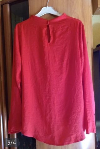 Blusa Roja H&M Talla L
