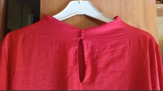 Blusa Roja H&M Talla L