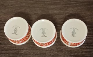 Juego 3 Ramequines Porcelana Fina, Royal doulton