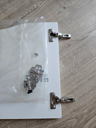 KALLAX puerta blanca ondulada IKEA