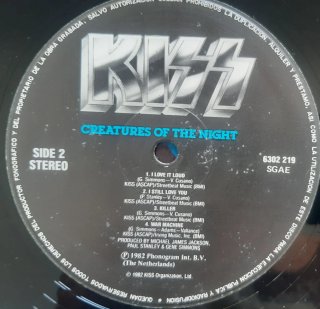 Vinilo Lp KISS - Creatures of the Night