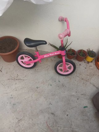 Se regala Bici de equilibrio rosa Chicco
