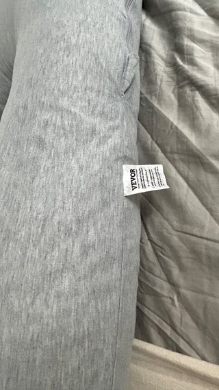 Almohada Embarazo Lactancia Gris