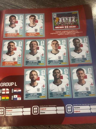 Cromos Panini Mundial 2026