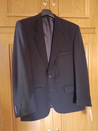 CHAQUETA Caballero Negra Talla 52C NUEVA