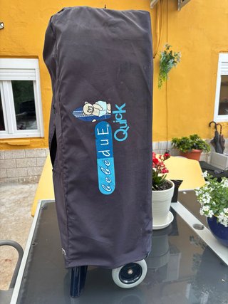 Cuna de viaje bebé con colchón