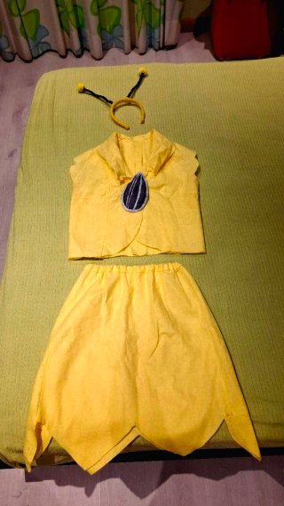 Disfraz Hada Amarillo.