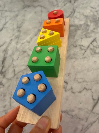 Puzzle Montessori Madera Formas Geométricas