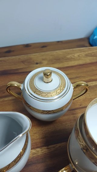 Juego café vintage 12 servicios Jäger