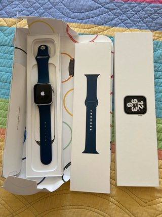 Apple Watch SE Plata/Azul Marino