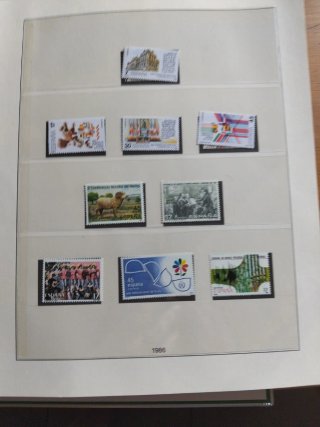 Lote de sellos España 1986