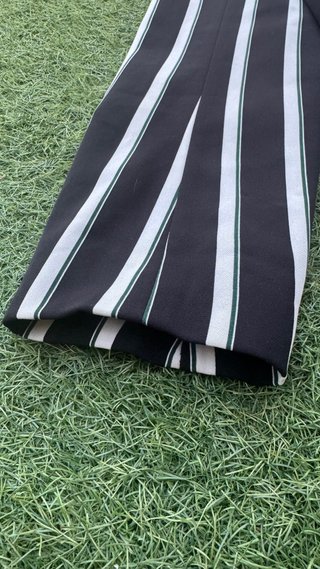 Americana H&M de rayas negra y blanca Talla 38