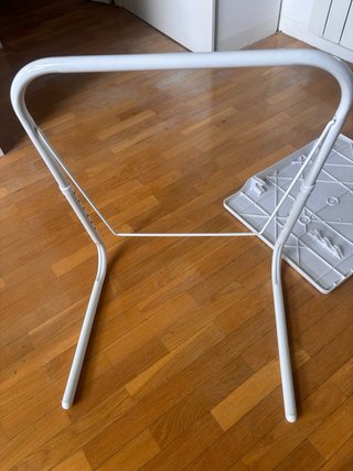 Mesa plegable de altura ajustable para comedor