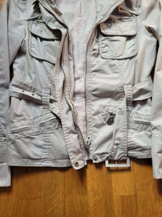 Chaqueta Beige Stradivarius Talla S