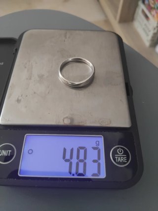 Anillo de platino 950pt