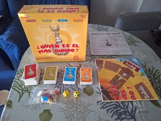 Juego de mesa ¿Quién es el más burro?