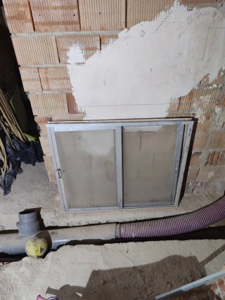 Ventana corredera de aluminio