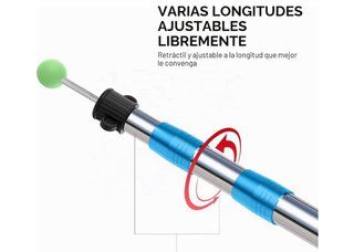 Varillas telescópicas para tienda KOMCLUB