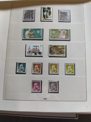 Lote Sellos España EUROPA 1986