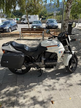 BMW K75 Blanca
