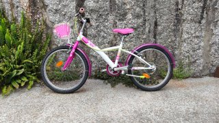 Bici niña 20 pulgadas