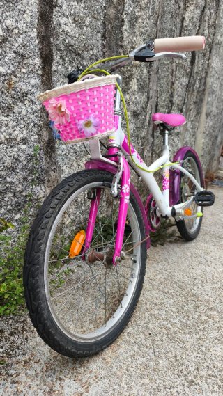 Bici niña 20 pulgadas