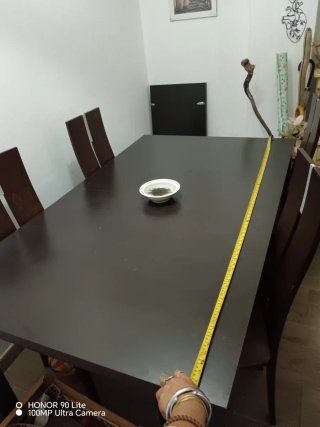 Mesa de comedor y 4 sillas