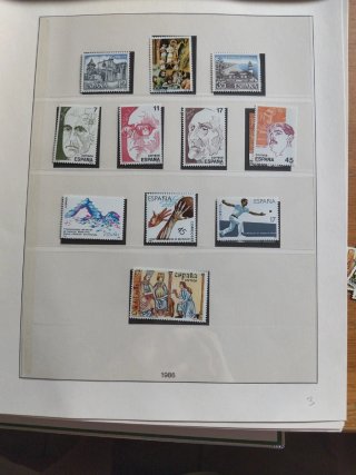 Lote Sellos España 1986