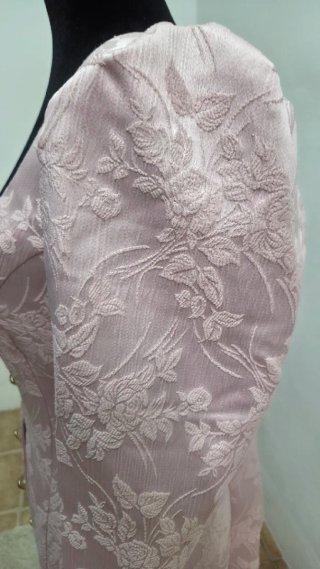 Vestido rosa elegante talla M