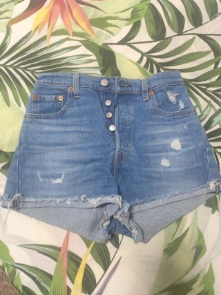 Shorts Levis Azules talla 26