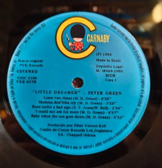 Peter Green Little Dreamer LP