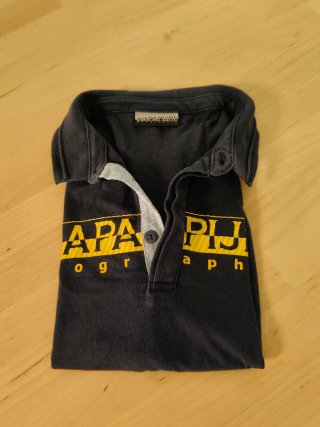 Polo infantil Napapijri manga larga