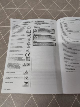 Cortacésped a gasolina