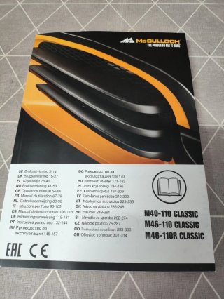 Cortacésped a gasolina
