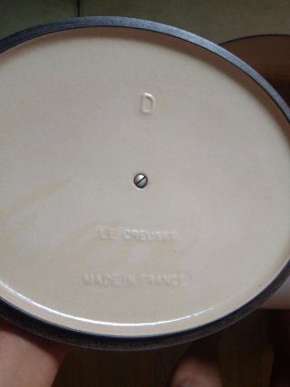 Olla Le Creuset Roja Antigua