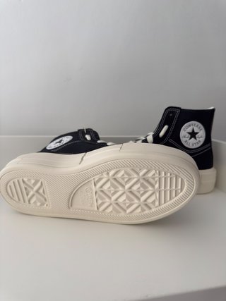 Converse Negras Plataforma