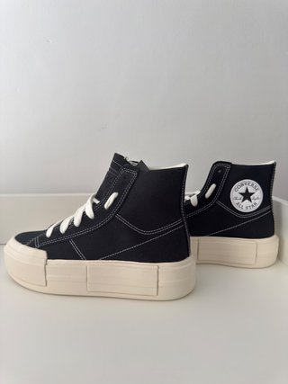 Converse Negras Plataforma