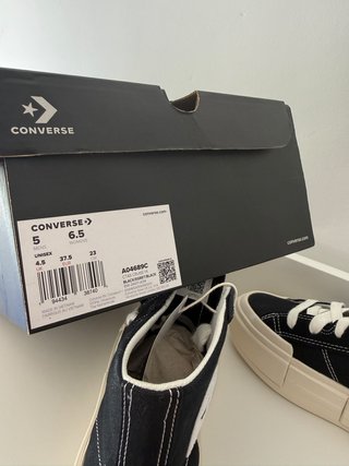Converse Negras Plataforma