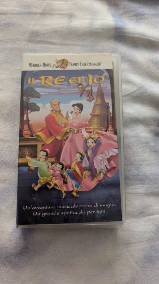 Il Re ed Io VHS - Film d'animazione
