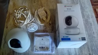 Cámara Vigilancia EZVIZ TY1 WiFi 2K 4MP
