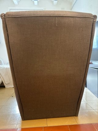 Sillón Ikea gris sin patas